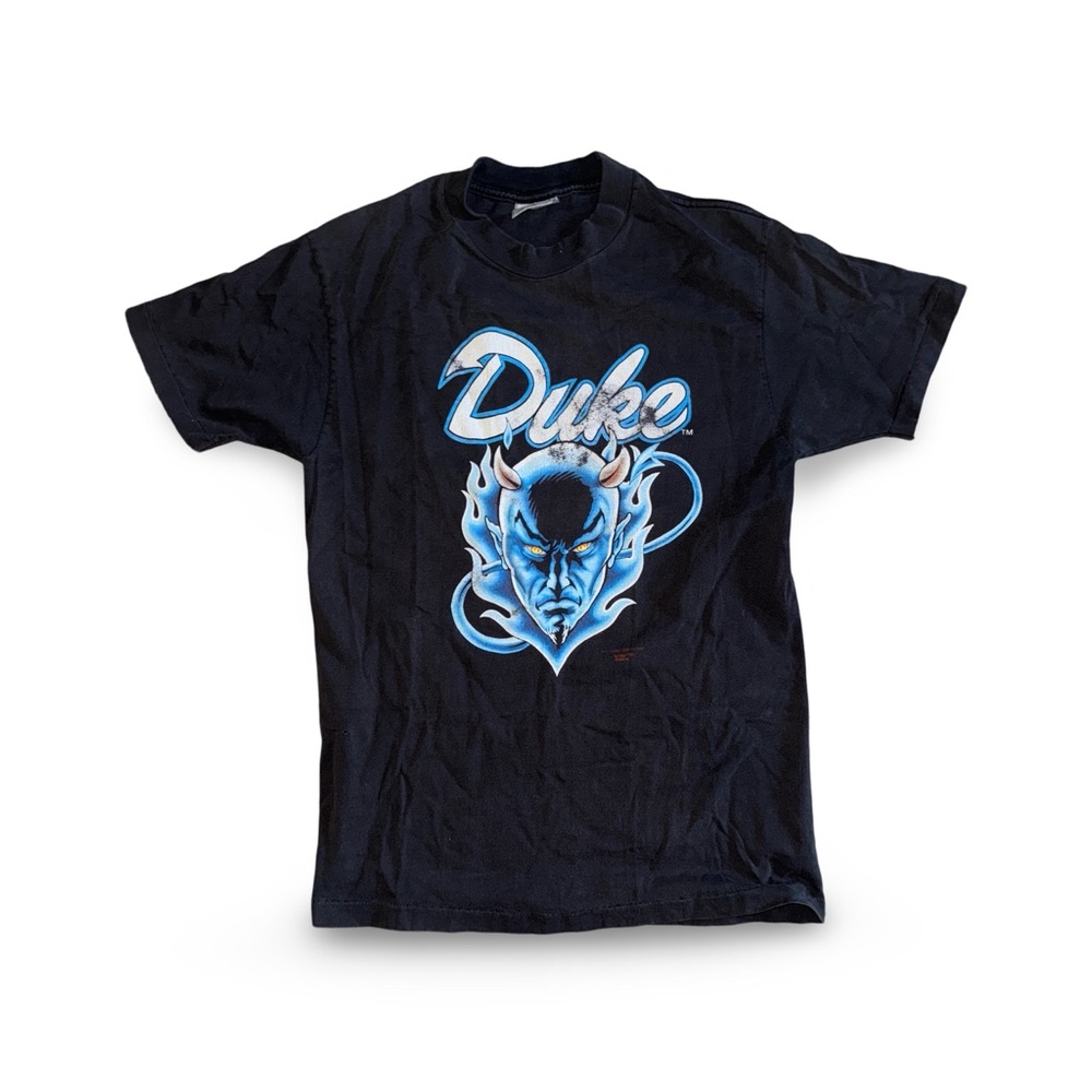 Vtg Duke Blue Devils M tee shirt single stitch
